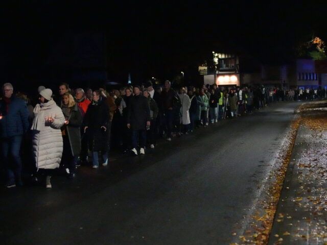 Gemeinsames Gedenken mit über 450 Menschen